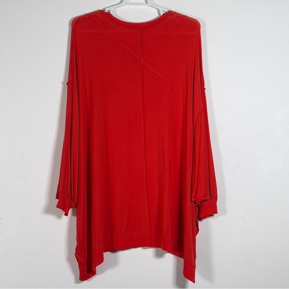 We The Free Oversized Fit Top Sz S Long Sleeve Relaxed Stretch Pullover Cozy - Picture 5 of 13